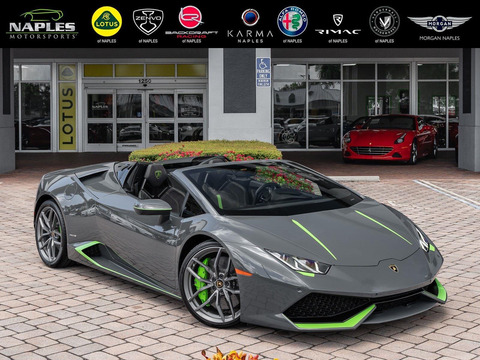 VIN: ZHWUR1ZF0GLA05223 | Used 2016 Lamborghini Huracan LP 610-4