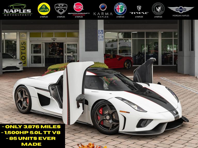 Used 2019 Koenigsegg Regera for sale $2,999,995 at Naples Motorsports Inc in Naples FL