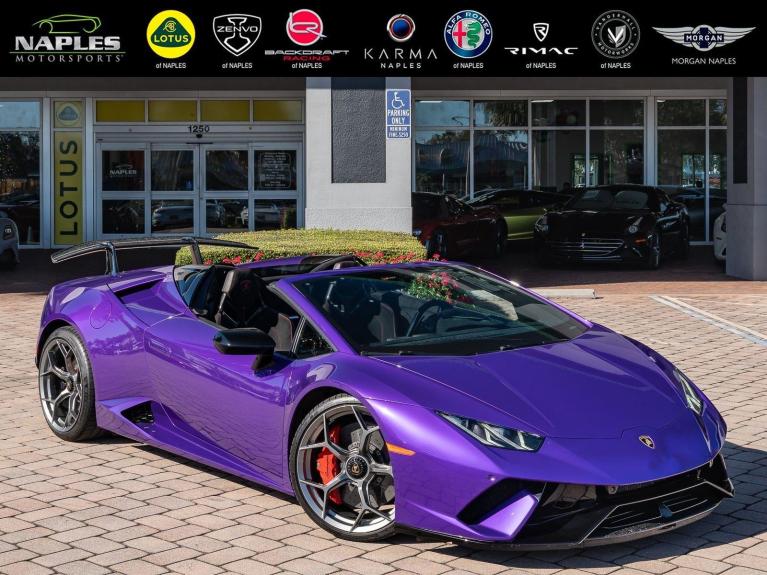 Used 2019 Lamborghini Huracan Performante for sale $379,995 at Naples Motorsports Inc in Naples FL