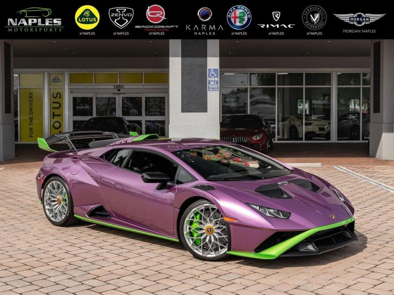 Used 2023 Lamborghini Huracan STO Coupe for sale $434,995 at Naples Motorsports Inc in Naples FL