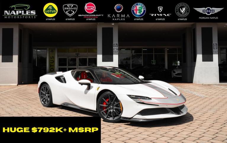 Used 2022 Ferrari SF90 Stradale Coupe for sale $489,995 at Naples Motorsports Inc in Naples FL