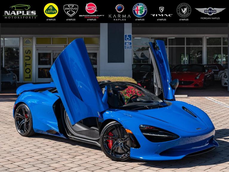 Used 2024 McLaren 750S Spider for sale $356,390 at Naples Motorsports Inc in Naples FL