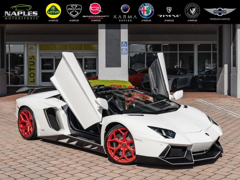 Used 2016 Lamborghini Aventador LP 700-4 for sale $449,995 at Naples Motorsports Inc in Naples FL