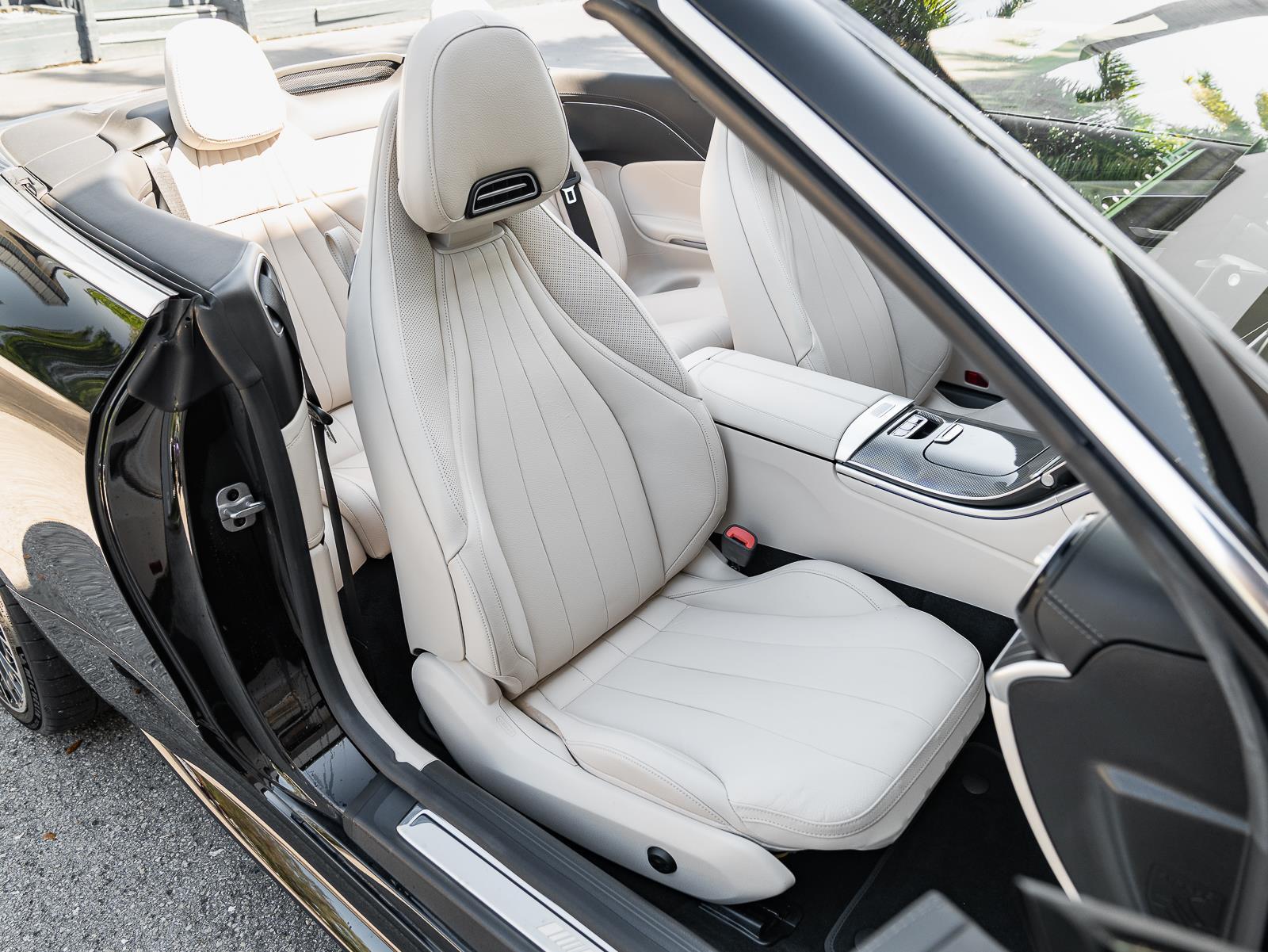 Mercedes Cle Convertible Interior