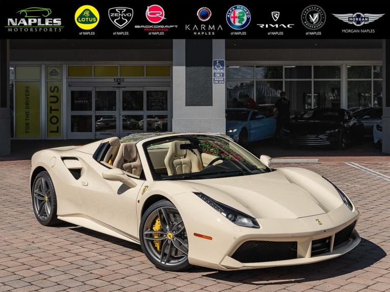 Used 2016 ferrari 488 Spider 2dr Conv for sale $419,995 at Naples Motorsports Inc in Naples FL
