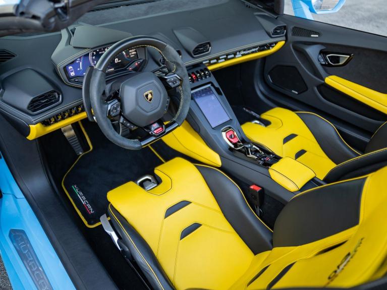 Used 2022 Lamborghini Huracan EVO Spyder AWD for sale $399,995 at Naples Motorsports Inc in Naples FL