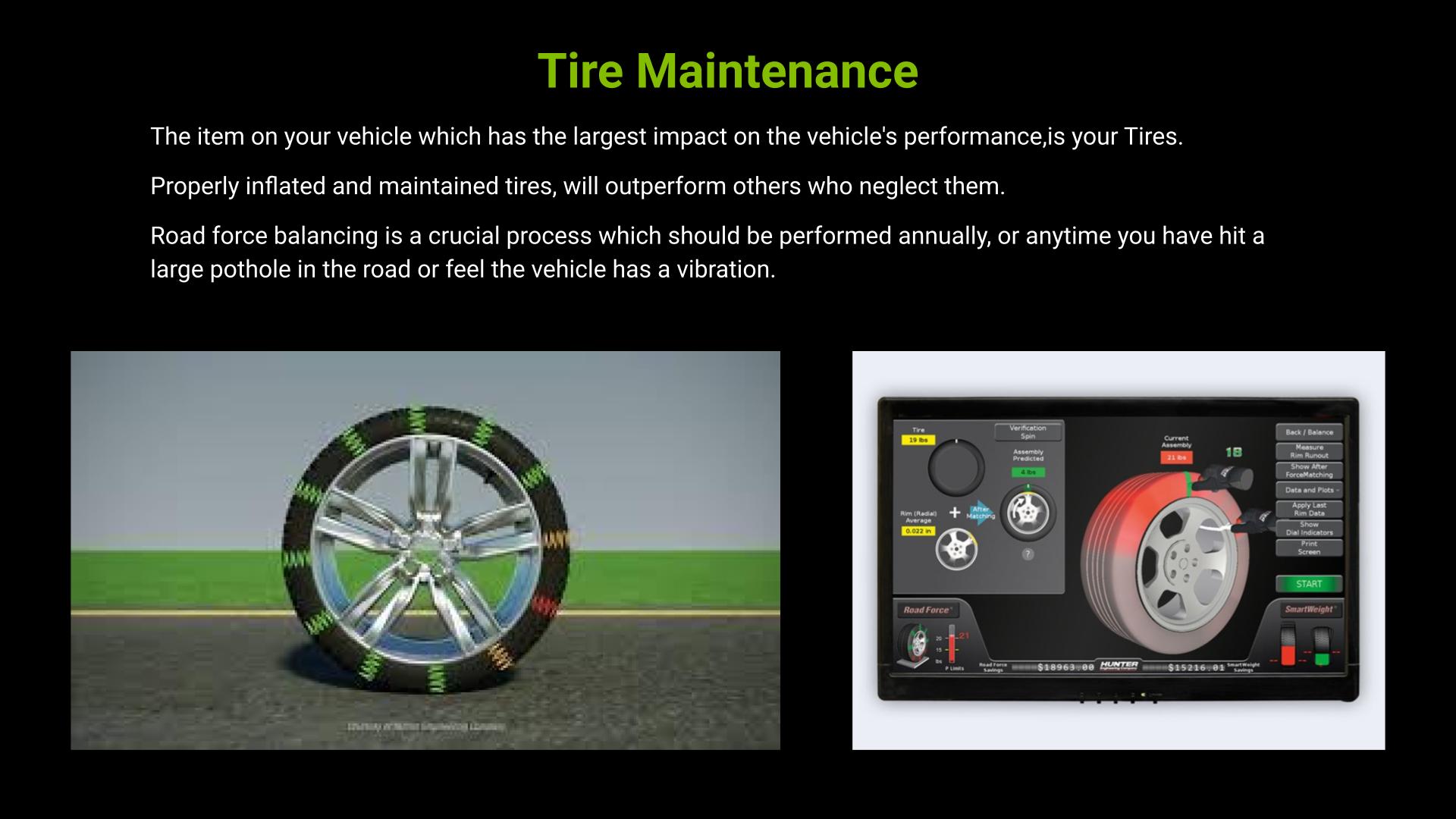 Tire Maintenance