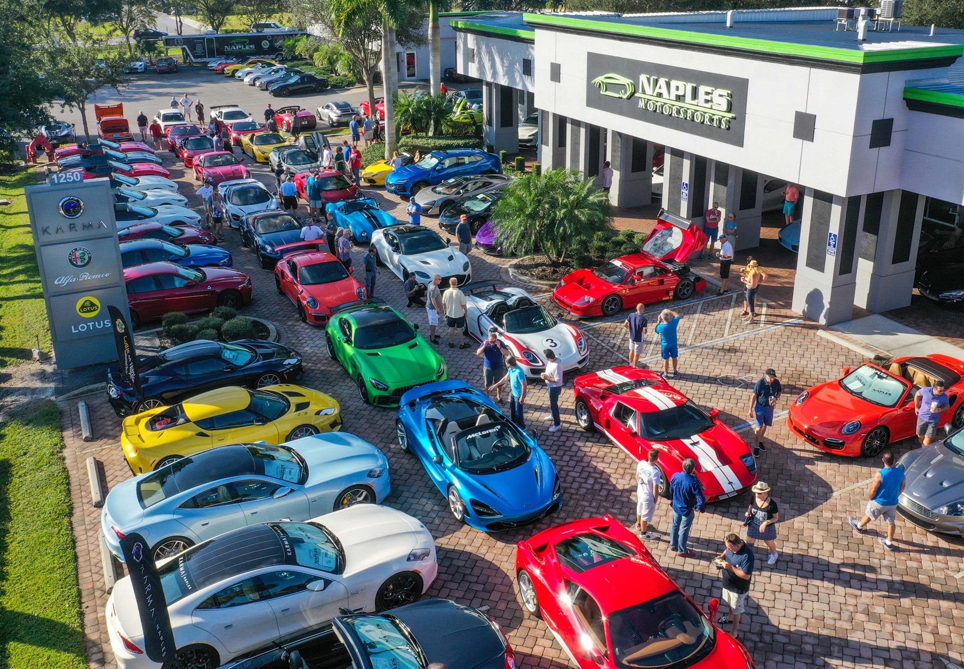 Cars and Coffee at Naples Motorsports